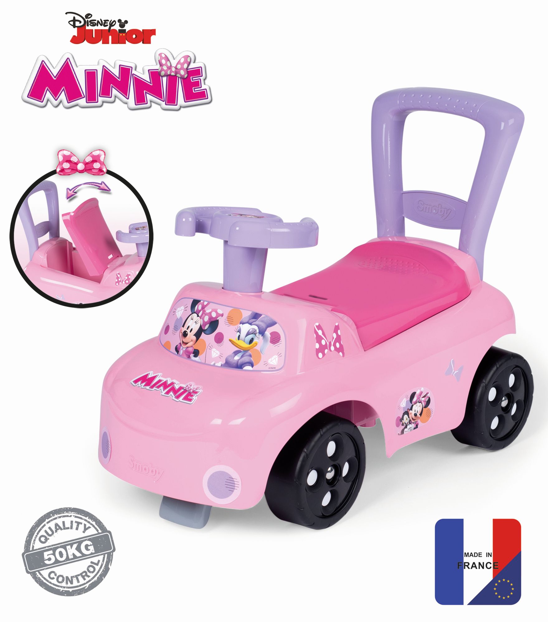 Odrážadlo Auto Minnie